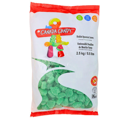 CCC Muddled Spearmint Leaves Candies 2.5kg - 1 Bag