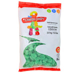 CCC Muddled Spearmint Leaves Candies 2.5kg - 1 Bag