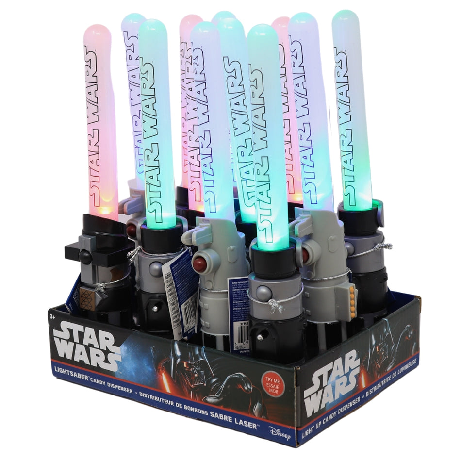 Star Wars Light Saber 15g - 12 Pack - Candy Store - Star Wars - Star Wars Candy