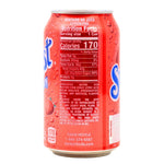 Sunkist Strawberry 355ml - 12 Pack Nutrition Facts Ingredients