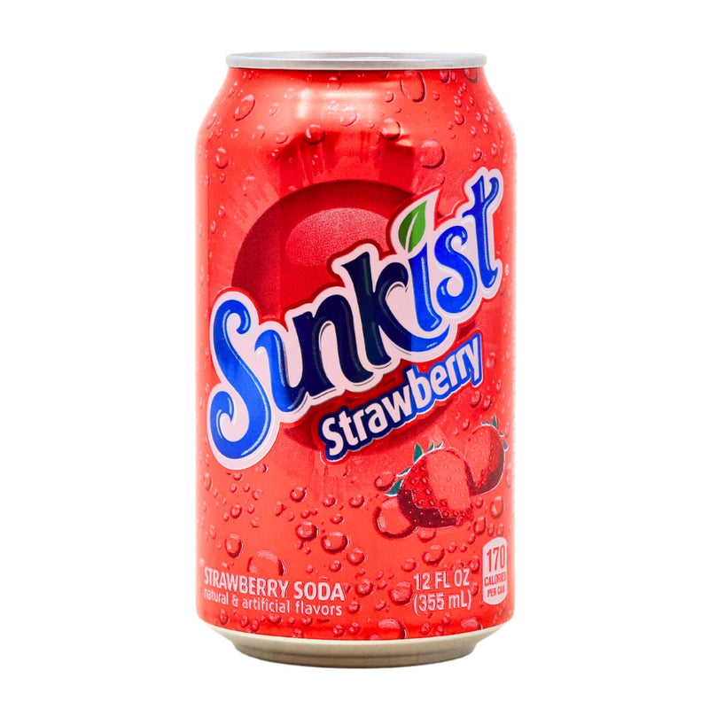 Sunkist Strawberry 355ml - 12 Pack