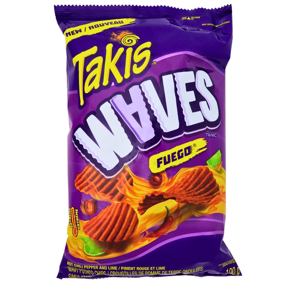 Takis Waves Fuego 190g - 12 Pack