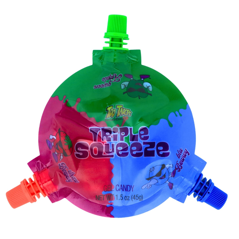 Too Tarts Triple Squeeze Candy - 12 Pack