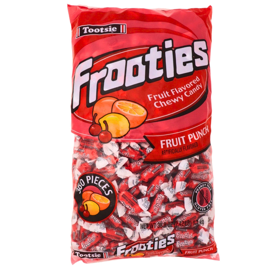Tootsie Roll Frooties Fruit Punch Candy 360 Pieces - 1 Bag