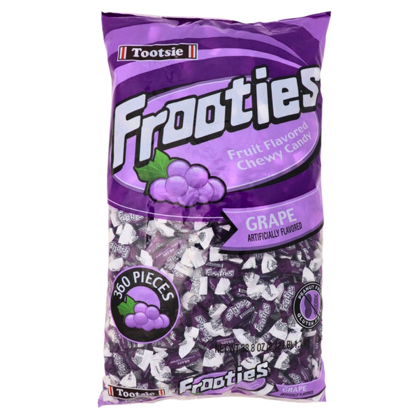 Tootsie Roll Frooties Grape Candy 360 Pieces - 1 Bag