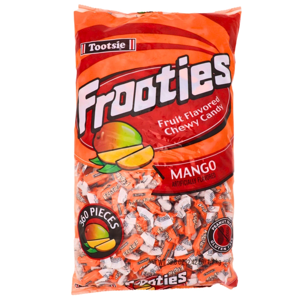 Tootsie Roll Frooties Mango Candy 360 Pieces - 1 Bag 