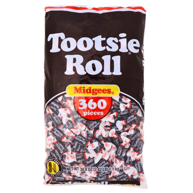 Tootsie Roll Midgees Candy 360 Pieces - 1 Pack