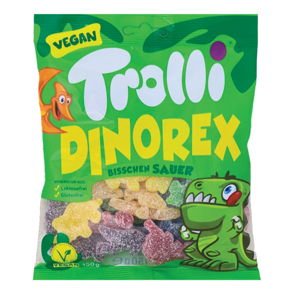 Trolli Dino Rex  150g (Germany) - 21 Pack - Trolli Candy - Candy Store - Gummy - Trolli Gummy