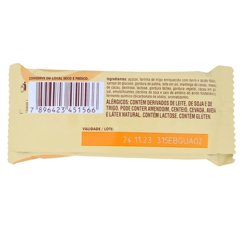 Twix Cappuccino (Brazil) 40g - 20 Pack Nutrition Facts Ingredients
