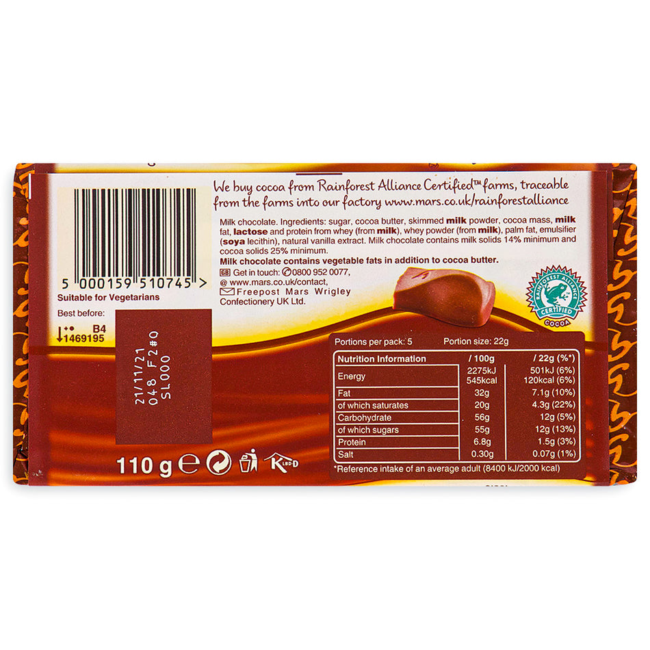 Galaxy Smooth Milk Chocolate Block (UK) 100 g - 24 Pack - British Chocolate Bar - British Chocolate - Candy Store - Galaxy Chocolate