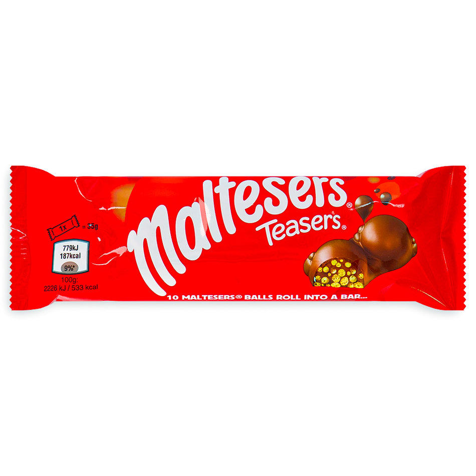 Maltesers Teasers Bar (UK) 35g - 24 Pack - British Chocolate - Maltesers