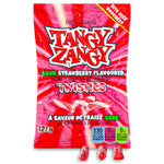 Tangy Zangy Sour Strawberry Twisties 127g - 14 Pack