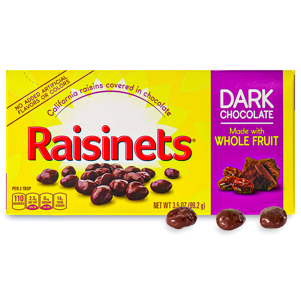 Raisinets Dark Chocolate Theater Pack 3.1oz - 15 Pack