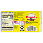 Raisinets Dark Chocolate Theater Pack 3.1oz - 15 Pack Ingredients