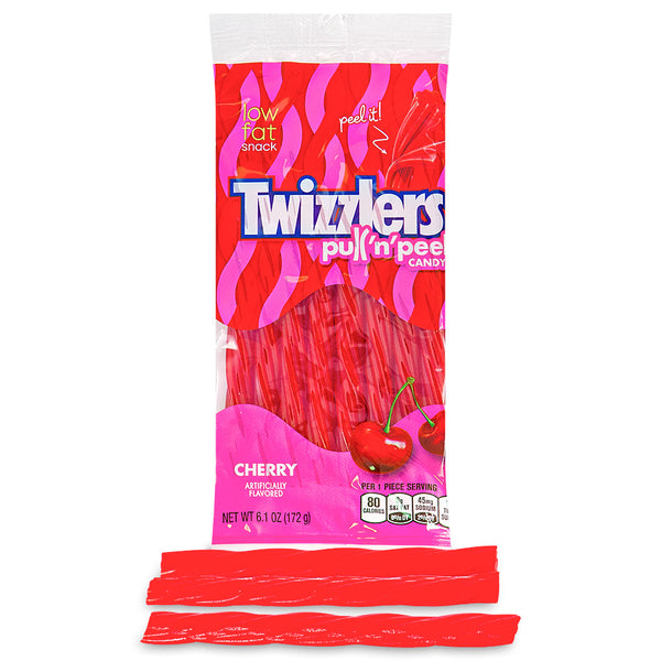 Twizzlers Pull-N-Peel Cherry Candy