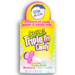 Dip-N-Lik Triple Dip Sour Candy .85oz - 12 Pack
