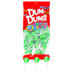 Dum Dums Color Party Bright Green Sour Apple Lollipops 75 CT - 4 Pack - Dum Dum Lollipops