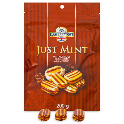 Waterbridge Just Mint Humbugs 200g - 15 Pack