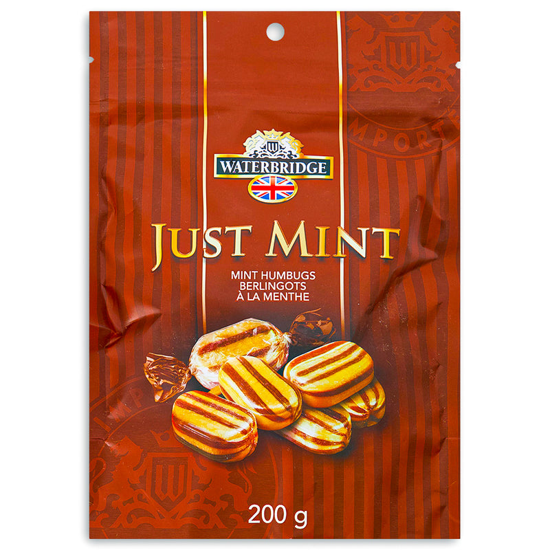 Waterbridge Just Mint Humbugs 200g - 15 Pack