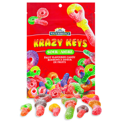 Waterbridge Krazy Keys Sour 200g - 15 Pack