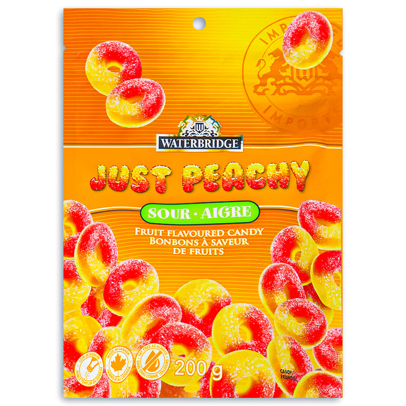 Waterbridge Just Peachy Candy 200g - 15 Pack