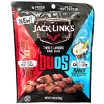 Jack Link's Duos Buffalo and Ranch Beef Jerky 3.25oz - 8 Pack