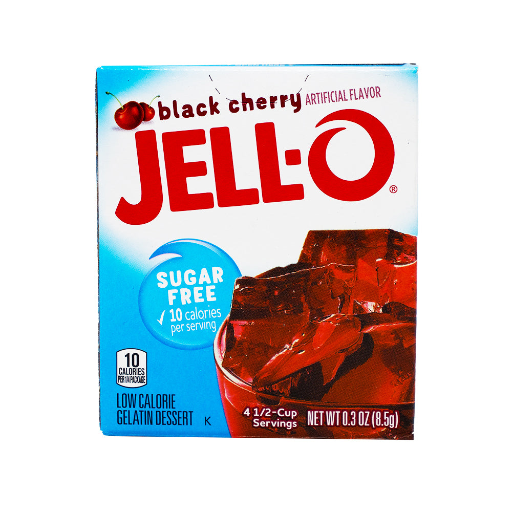 Jell-O Instant Pudding Sugar Free Black Cherry 1oz - 24 Pack