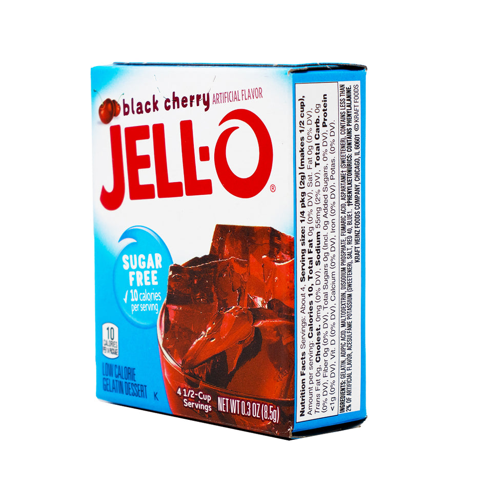 Jell-O Instant Pudding Sugar Free Black Cherry 1oz - 24 Pack