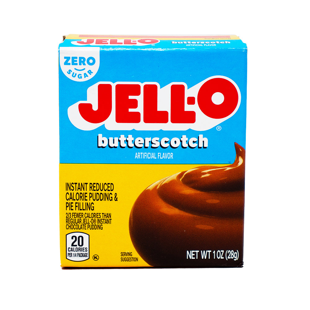 Jell-O Instant Pudding Sugar Free Butterscotch 1oz - 24 Pack