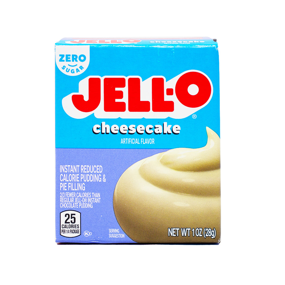 Jell-O Instant Pudding Sugar Free Cheesecake 1oz - 24 Pack