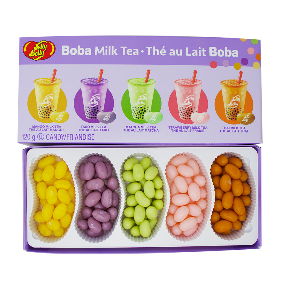 Jelly Belly Boba Milk Tea Gift Box 120g - 12 Pack
