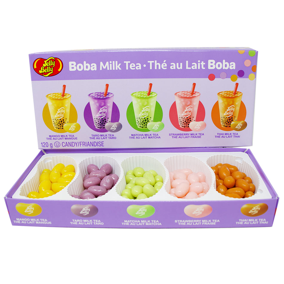 Jelly Belly Boba Milk Tea Gift Box 120g - 12 Pack