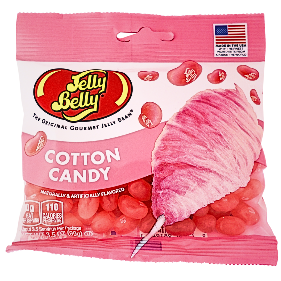 Jelly Belly Cotton Candy 3.5oz - 12 Pack