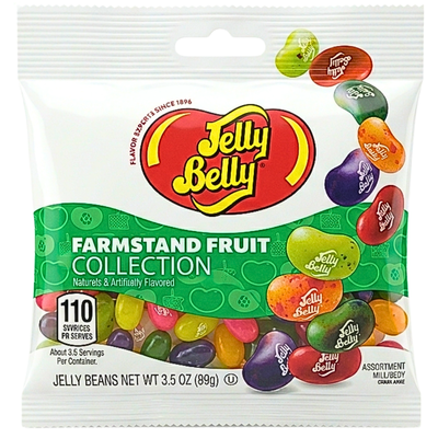 Jelly Belly Farmstand Fruit 3.5oz - 12 Pack