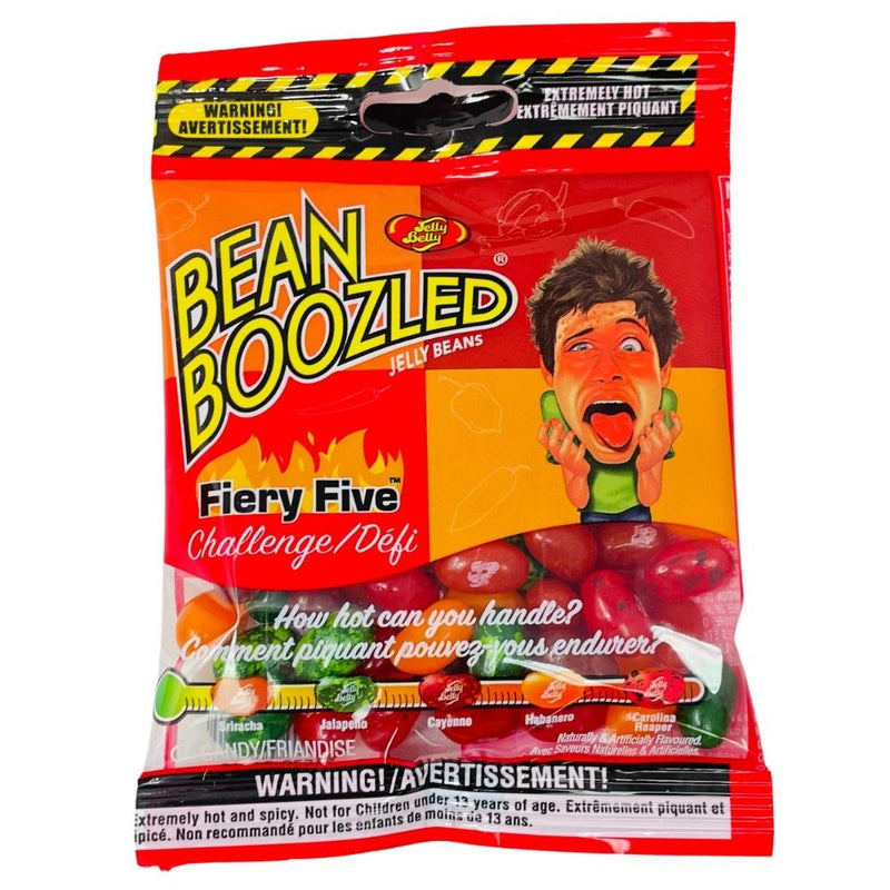 Jelly Belly Bean Boozled Fiery Five 54g - 12 Pack - Jelly Belly