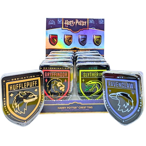 Jelly Belly Harry Potter Crest Tins 1oz (UK) - 12 Pack