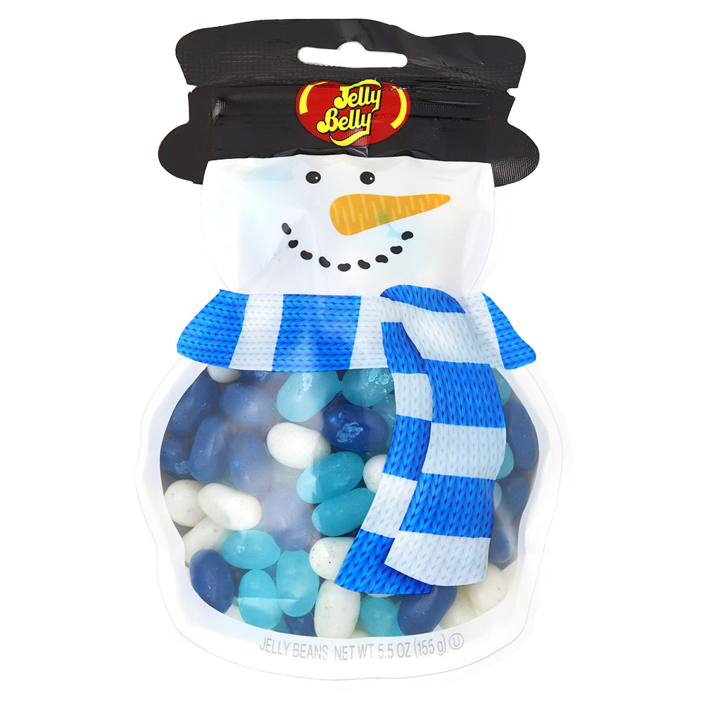 Jelly Belly Snowman Winter Mix Pouch 155g - 12 Pack