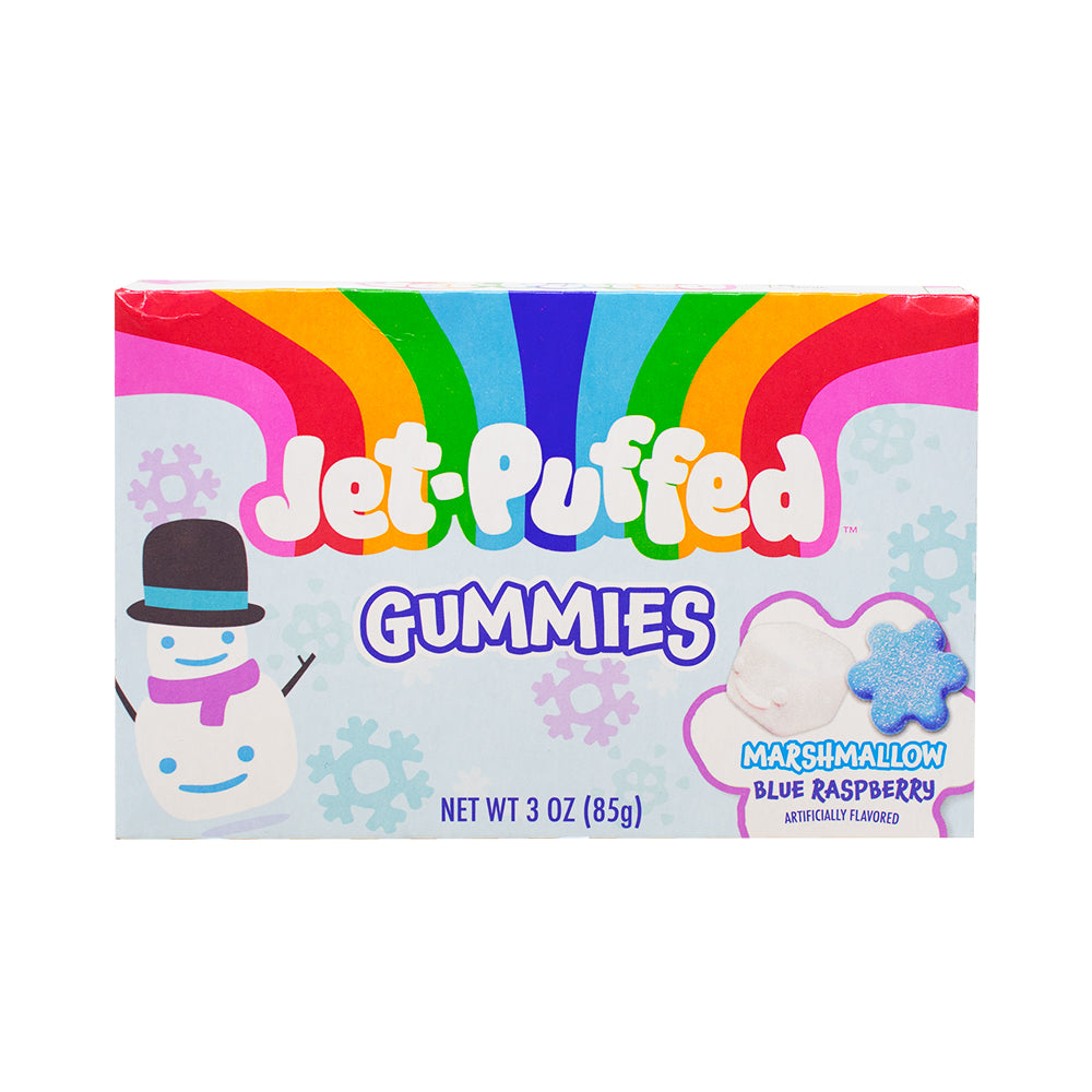 Jet-Puffed Marshmallow Flavored Gummies Theater Box 3oz  - 24 Pack 