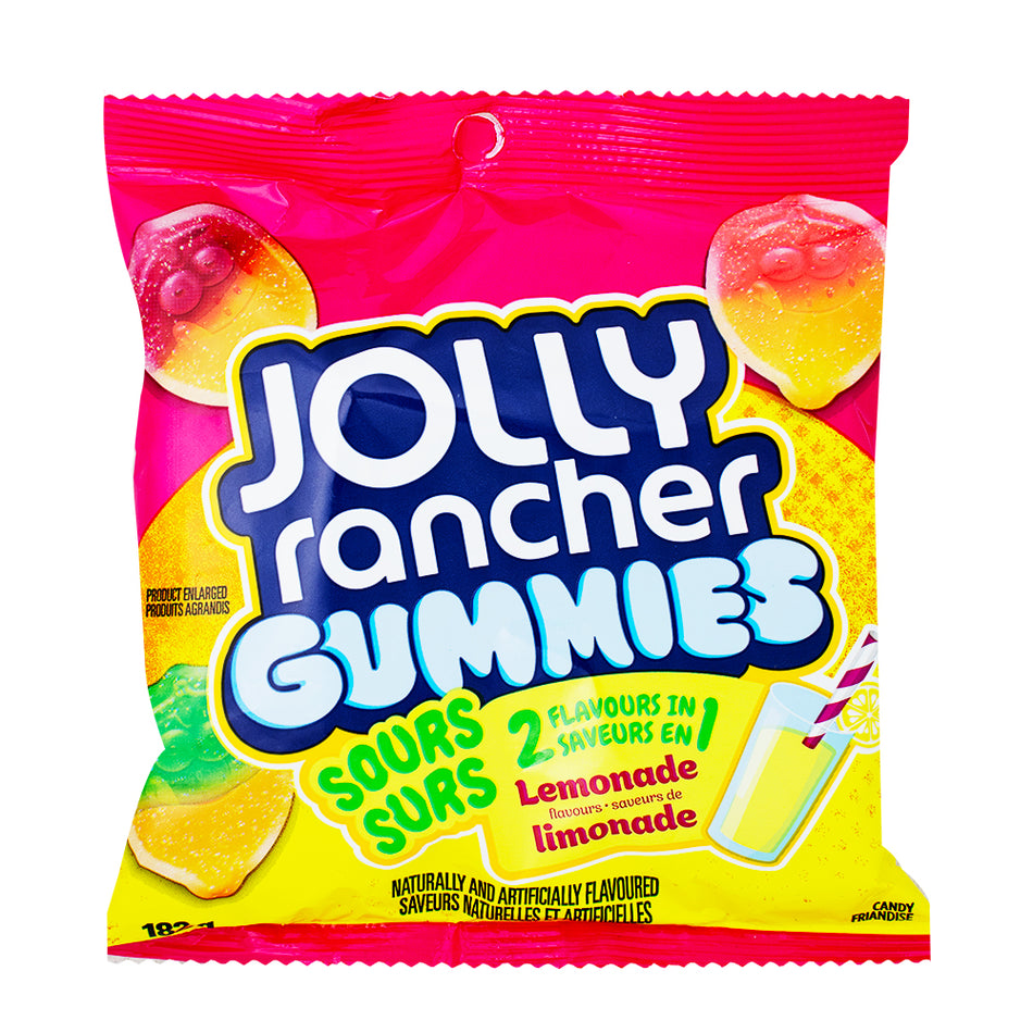 Jolly Rancher Misfits Gummies Lemonade Sours Candy 182g - 10 Pack
