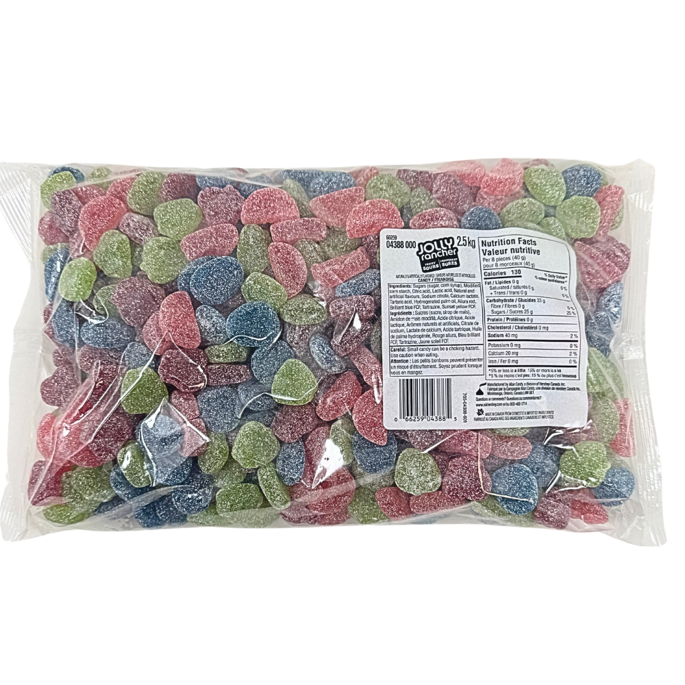 Jolly Rancher Fruity Sours Bulk 2.5kg - 1 Bag