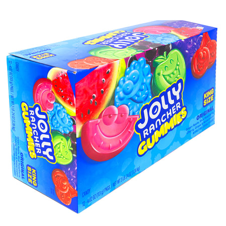 Jolly Rancher Gummies Original King Size 4.02oz - 12 Pack