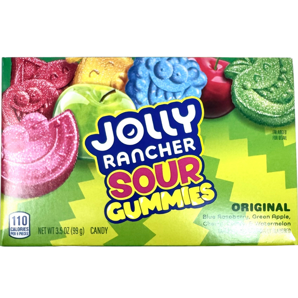 Jolly Rancher Gummies Sours Theater Pack 3.5oz - 11 Pack