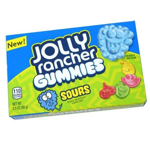 Jolly Rancher Gummies Sours Theater Pack 3.5oz - 11 Pack - Sour Candy from Jolly Rancher