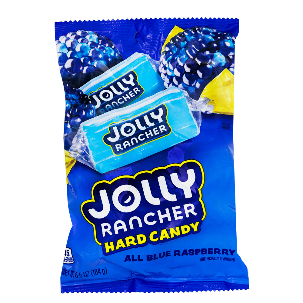 Jolly Rancher Hard Candy All Blue Raspberry 6.5oz - 12 Pack