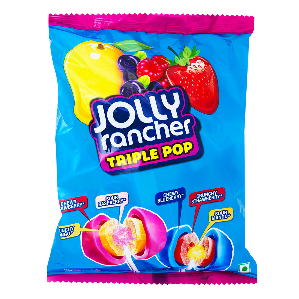 Jolly Rancher Triple Pop (India) - 224g - 12 Pack