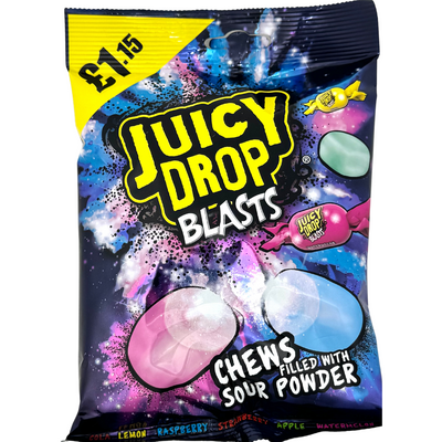 Juicy Drop Blasts 120g (UK) - 12 Pack