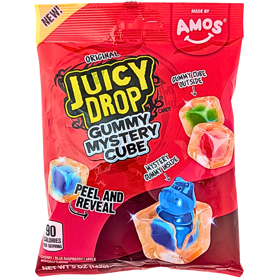 Juicy Drop Gummy Mystery Cube 5oz - 12 Pack