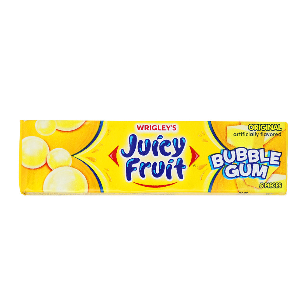 Juicy Fruit Bubble Gum 5pcs - 18 Pack