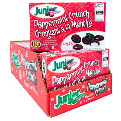 Junior Mints Peppermint Crunch Theatre Pack  3.5oz - 12 Pack