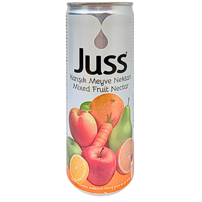 Juss Mixed Fruit Drink 330mL (Turkey) - 24 Pack